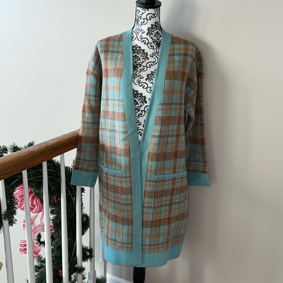 🆕 Talbots Heavy Duster Sweater - Picture 1 of 6